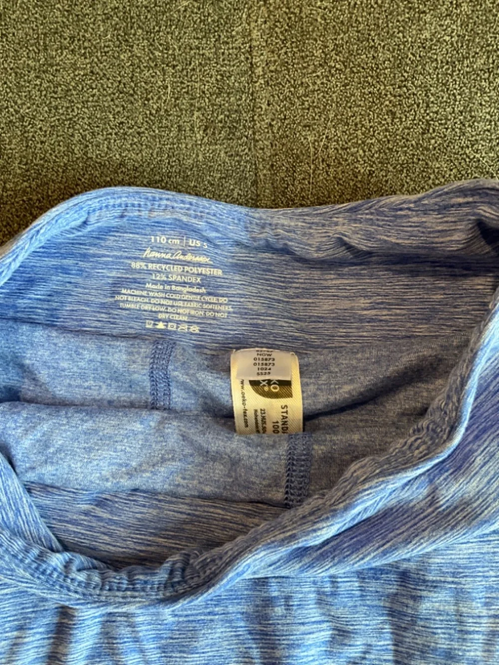 EUC Hanna Andersson Blue Skort Tank Set Size 5